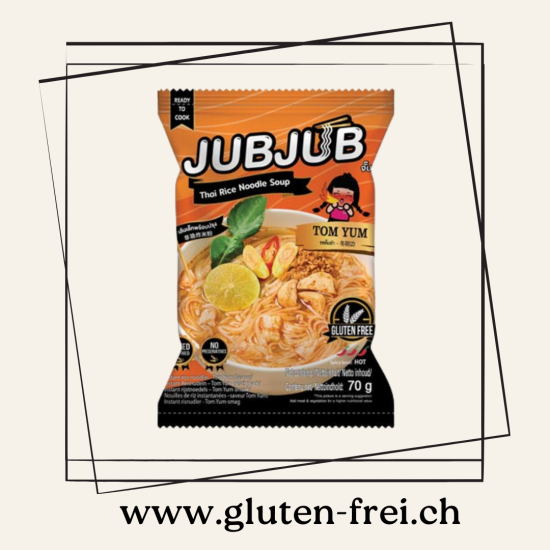 Jub Jub Instant Thai Rice Noodle Soup – Tom Yum glutenfrei ★★